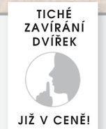 Tiché zavírání dvířek již v ceně