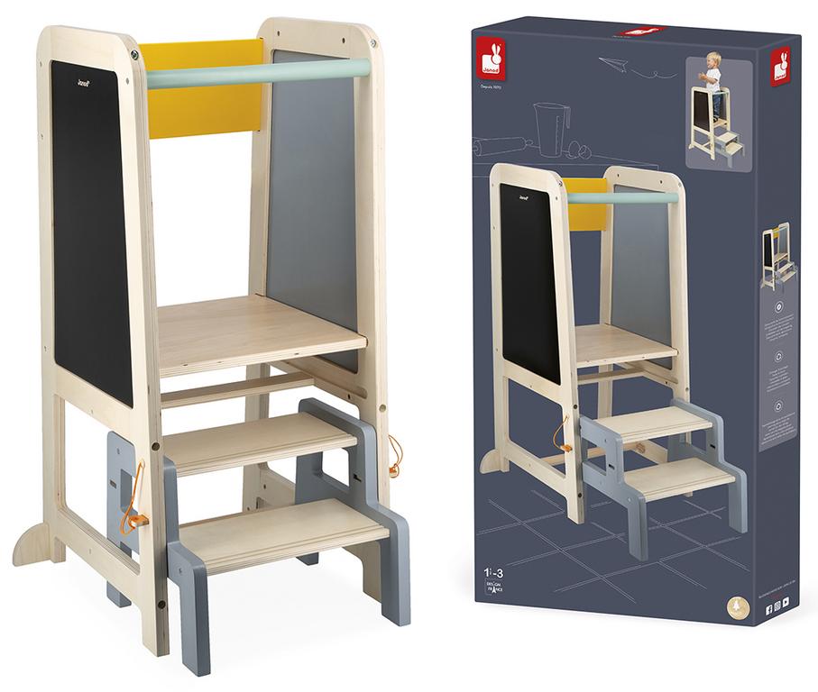 Drevená učiaca veža 3v1